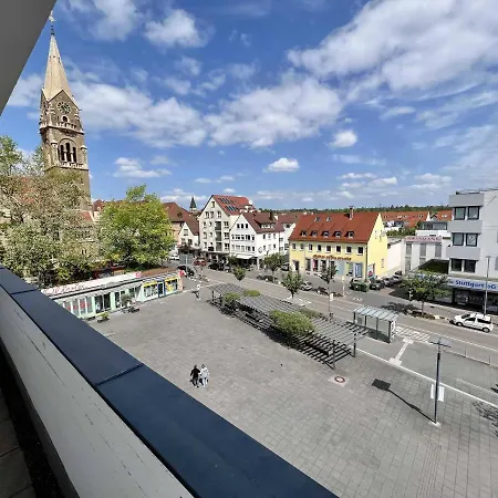 Nujen- Hotel Und Apartment Stuttgart Zuffenhausen Exterior foto